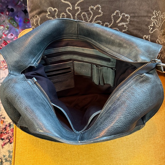 EUC Latico Leather Denim Kiki Shoulder Bag 💙 - Picture 3 of 7